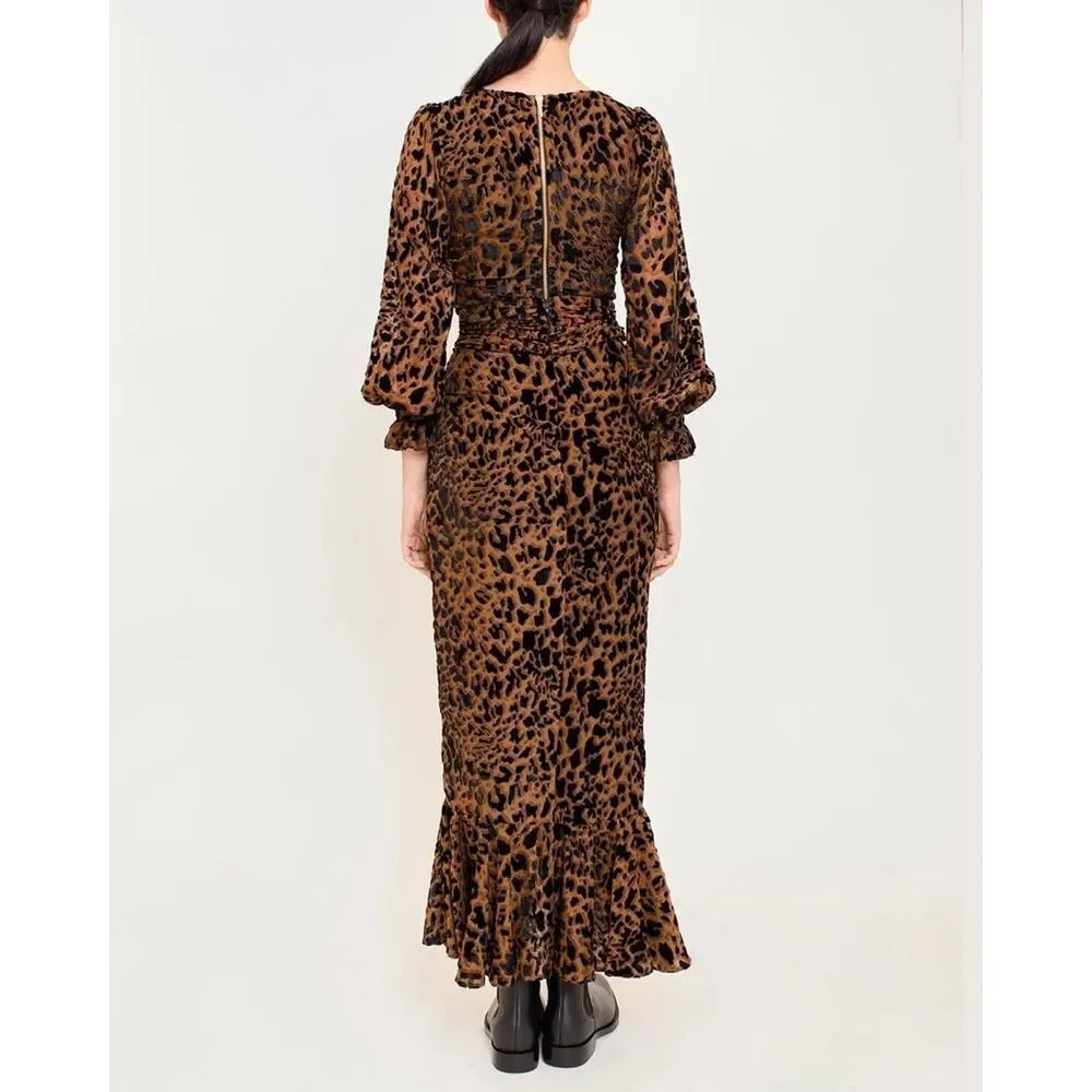 AZULU‎ Colombia Mahagony Skirt Leopard